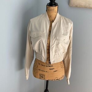 Bomber Jacket NWOT Women Size Small by MNG